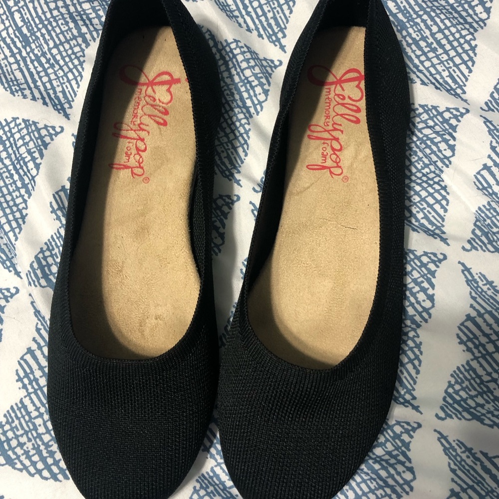 Black flats